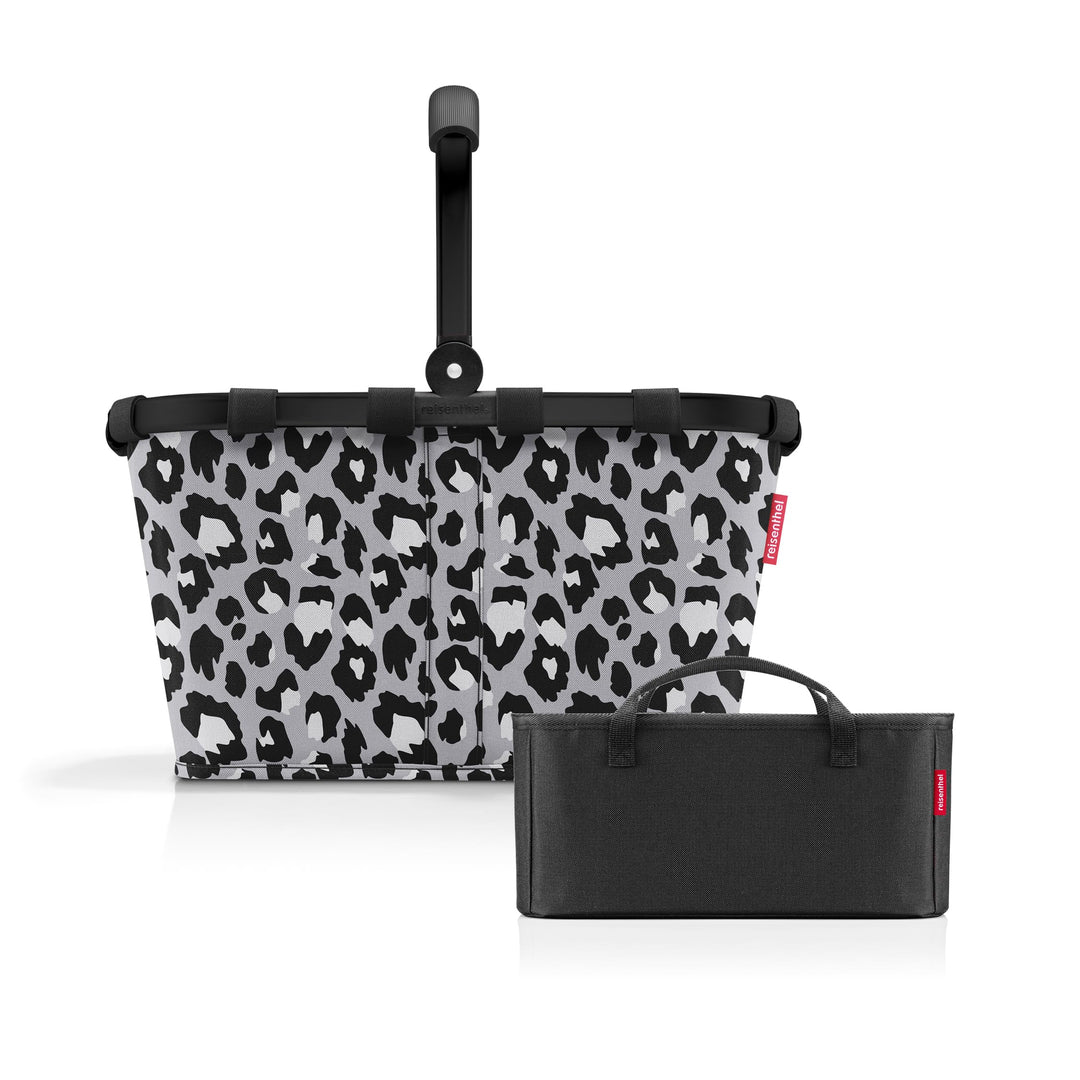 reisenthel Carrybag Frame Leo Nero + Organizer Black - Funktionaler Taschen-Organizer: Für noch mehr