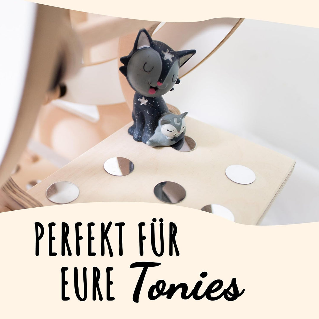Metallplättchen für Toniefiguren, Haftgrund für Magnete, Metallscheiben aus magnethaftendem Edelstah