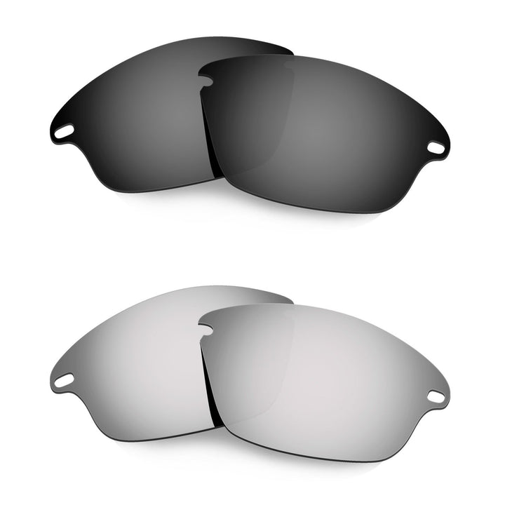 HKUCO Plus Mens Replacement Lenses For Oakley Fast Jacket - 2 pair