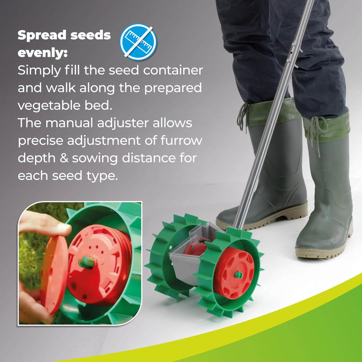 Sämaschine "Super Seeder" mit 6 Sähscheiben