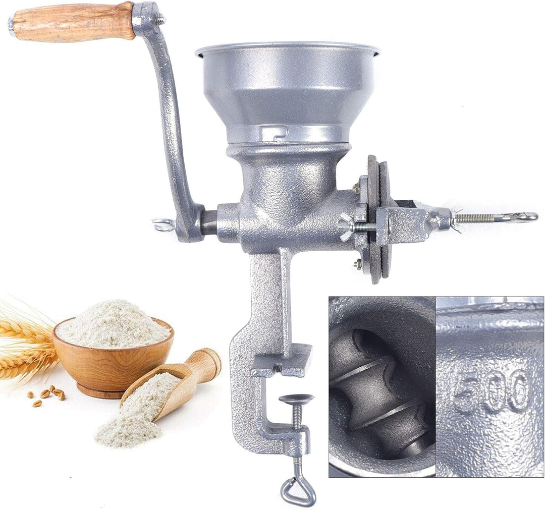 Getreidemühle Manuelle Kaffeemühle Getreidequetsche Körner Kräutermühle für Nüsse Kaffee Getreide Ma