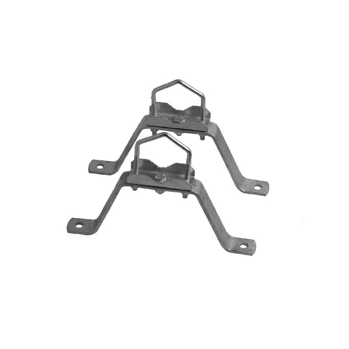 A.S.SAT Feuerverzinkter Stahl- Wandhalter 2-teilig 15cm Wandabstand