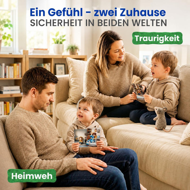 Gefühlskarten für Kinder bei Trennung & Scheidung – 60 pädagogische Emotionskarten zur Selbstregulat