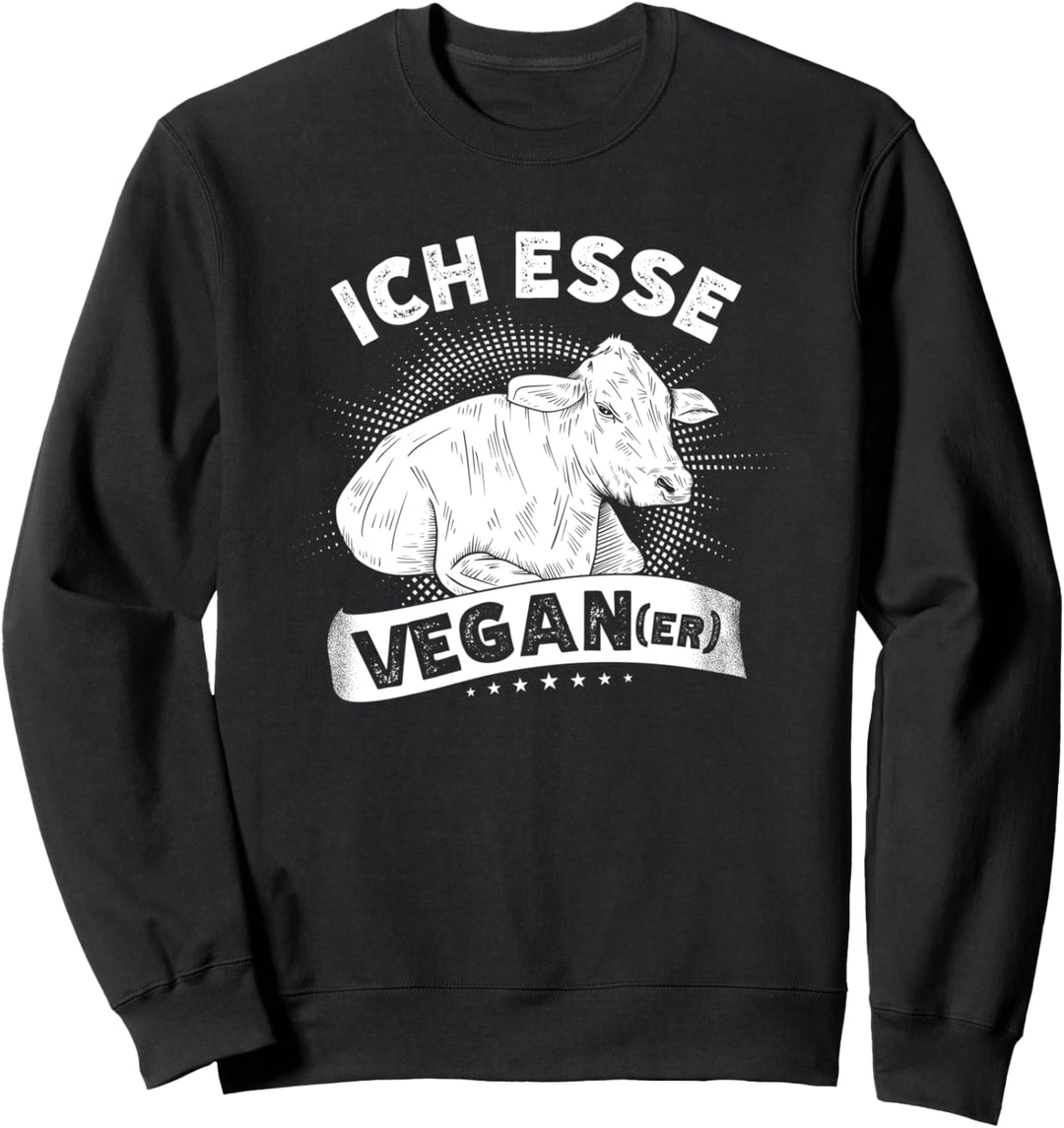 Ich Esse Veganer - Anti Vegan Grillen Fleischesser Spruch Sweatshirt