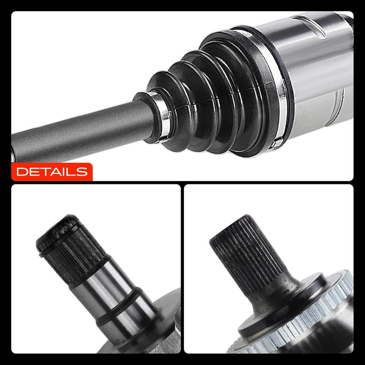 Frankberg Antriebswelle Vorne Links Kompatibel mit XC70 Cross Country 2.4L 2.5L 2000-2007 Replace# 3