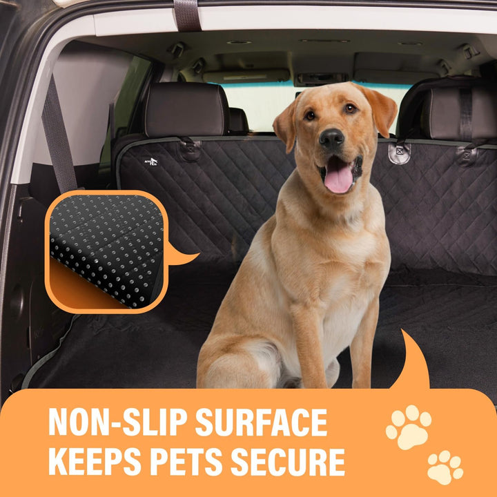 Active Pets Hundedecke für Auto Rückbank & Kofferraum Schutzmatte - Hund Auto Rückbank Schutzdecke -