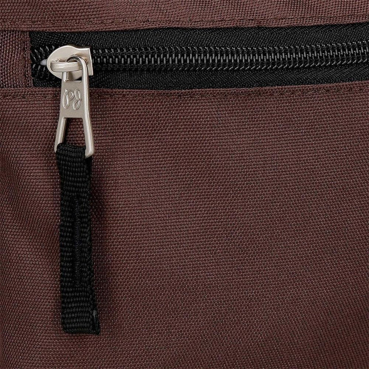 Pepe Jeans Osset Dreifaches Federmäppchen Braun 22x12x5 cms Polyester Braun Dreifacher Fall, Braun D