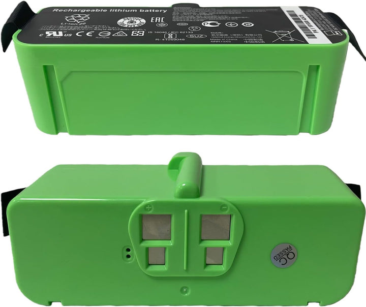 XITAIAN 3300mAh 14,4V 47,52Wh Akku Ersatz 4376392 1800LI Kompatibel mit iRobot Roomba 980 966 965 96