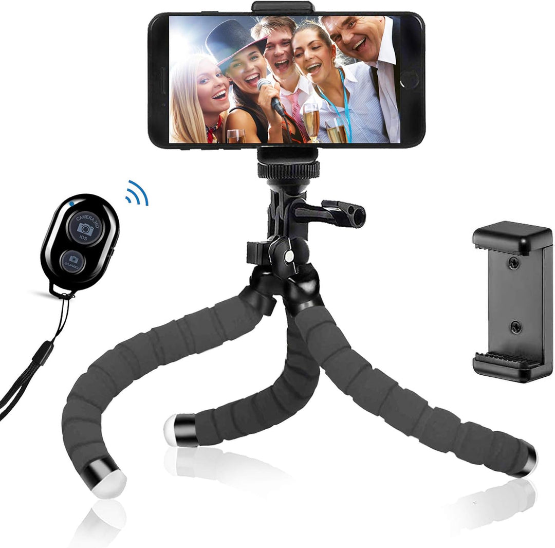 BSET BUY Tripod Oktopus Handy Stativ Kamera-Stativ Ständer Dreibein Stativ Halter für Kamera und jed