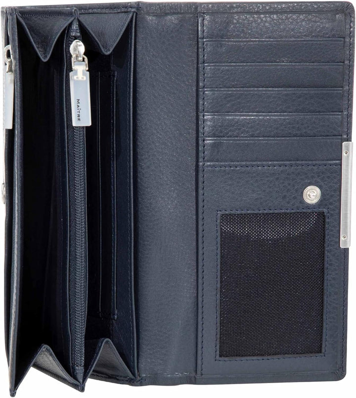 Maitre Belg Diedburg Purse LH8F, Dunkelblau