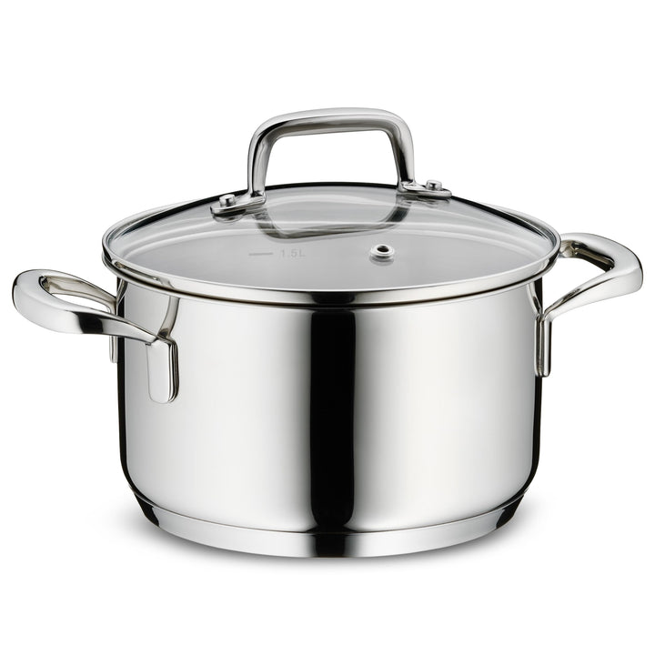 Kela 10174 Flavoria Fleischtopf, 18/8 Stainless Steel, 1.6 liters, Rostfrei 1,6 l, 1,6 l