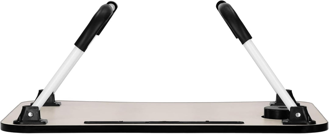 SPRINGOS Laptoptisch Notebook-Ständer Klappbarer Betttisch Schwarz 40 x 60 cm, Schwarz 40 x 60 cm