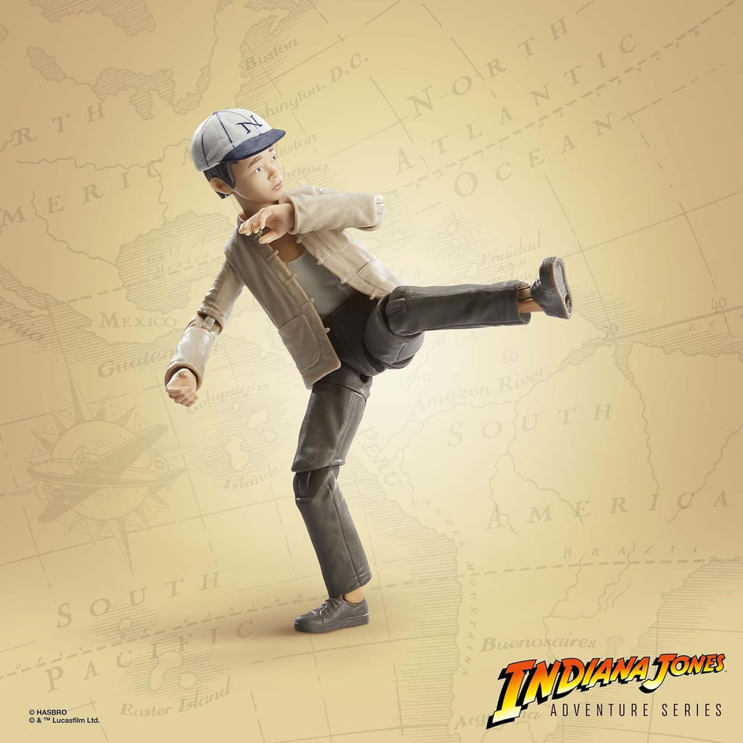 Hasbro Indiana Jones und der Tempel des Todes Adventure Series Shorty, 15 cm grosse Indiana Jones Ac