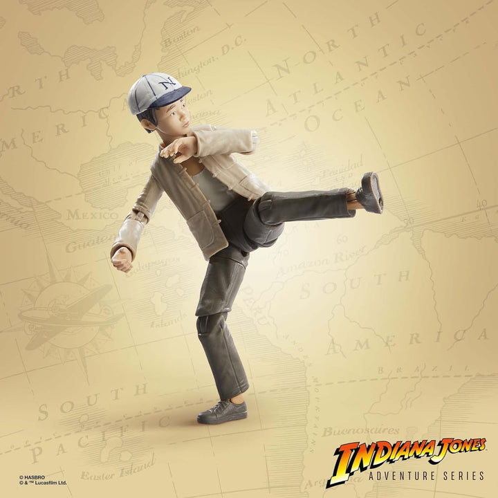 Hasbro Indiana Jones und der Tempel des Todes Adventure Series Shorty, 15 cm grosse Indiana Jones Ac