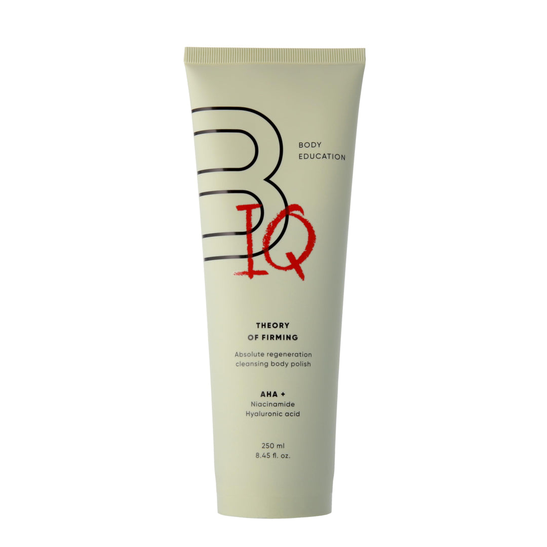 Theory of Firming – Körperpeeling mit Milchsäure | Exfolierender & straffender Body Cleanser mit Nia