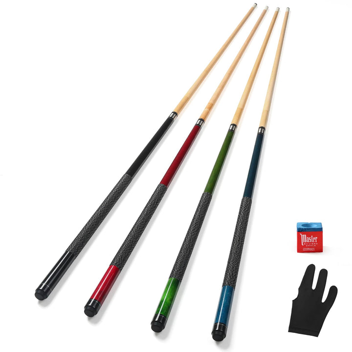 Pool Queue, 58 Zoll Billard Queue Kanadischer Ahornholz Pool Cue 13mm Spitzen für Professionelle Bil