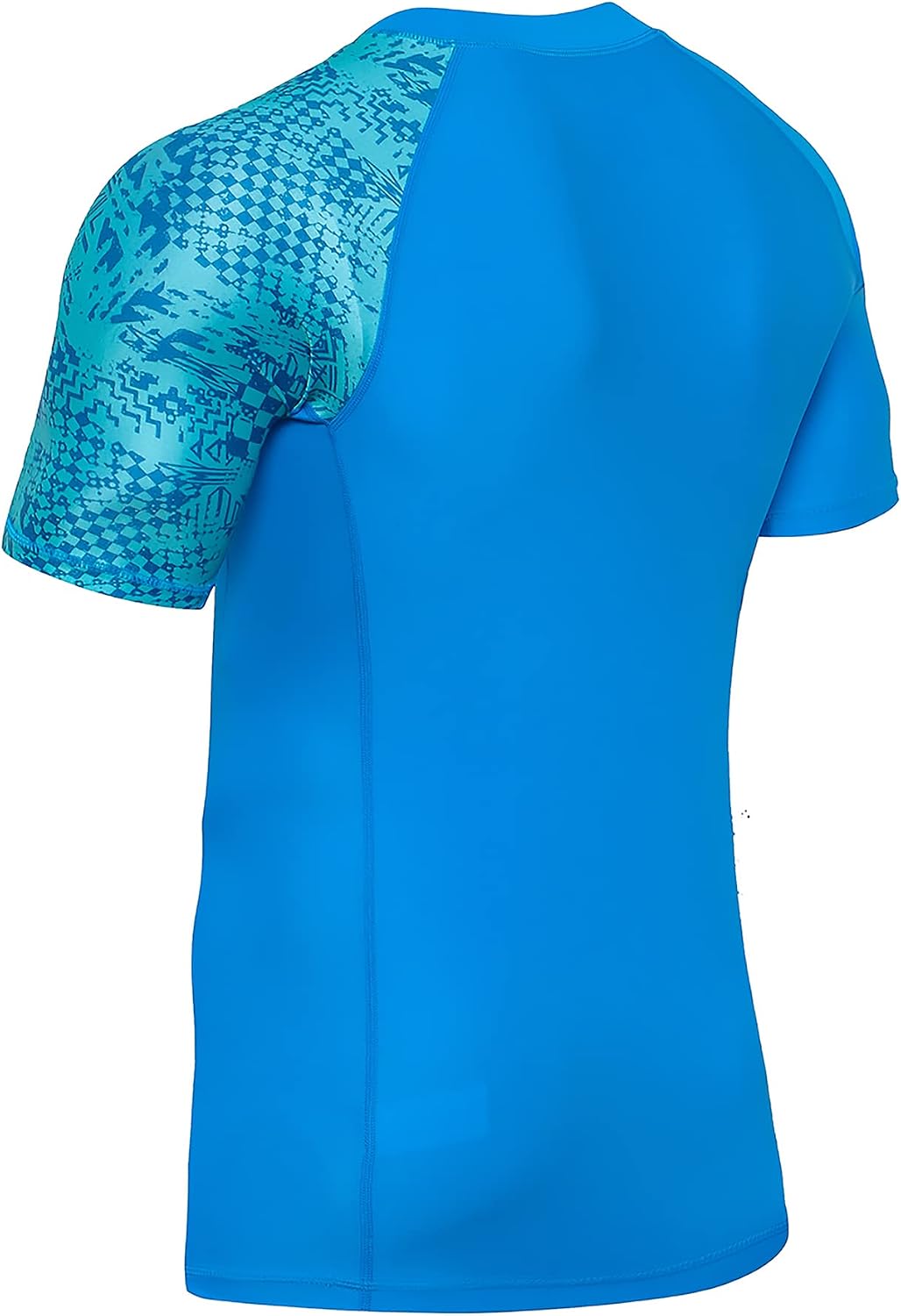 HUGE SPORTS Schwimmshirt Badeshirt Rashguard-Shirts Herren Kurzarm UPF 50+ | UV Sonnenschutz Elastis