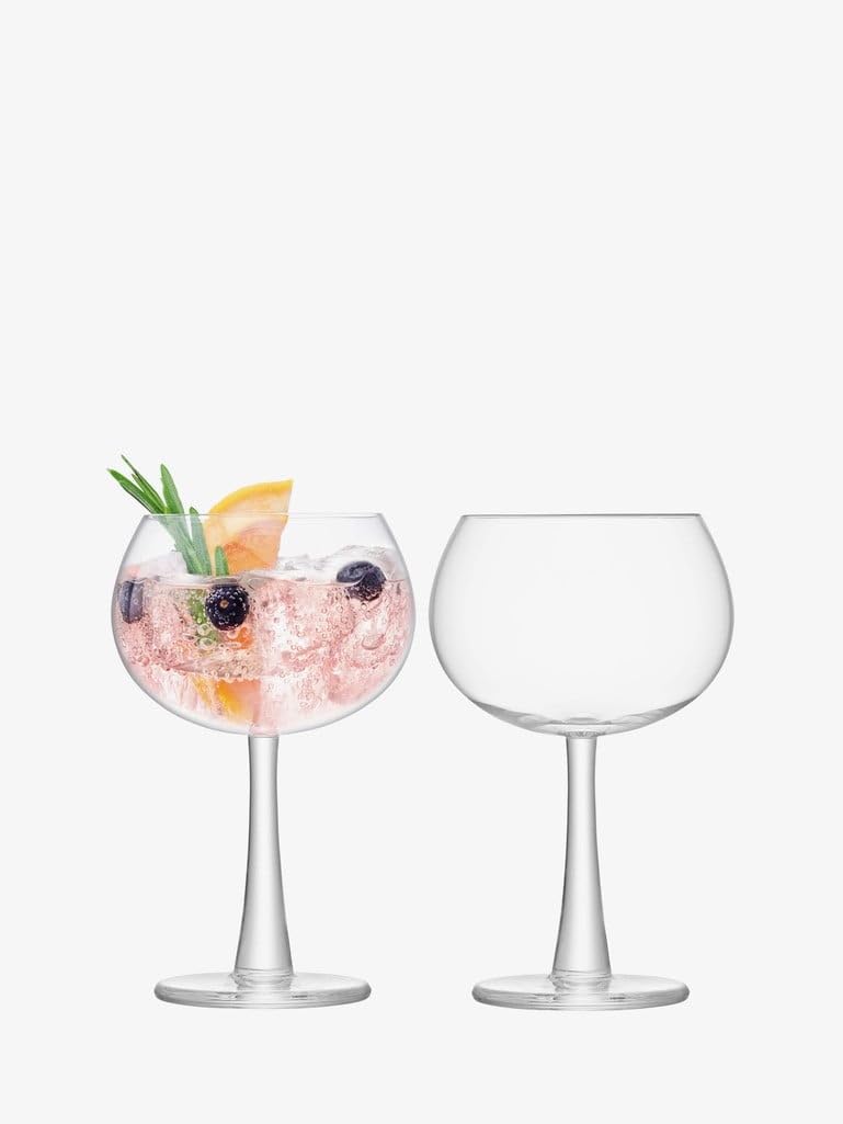 LSA Gin Ballonglas 420ml Klar x 2 Clear 2 x 420 ml, Clear 2 x 420 ml