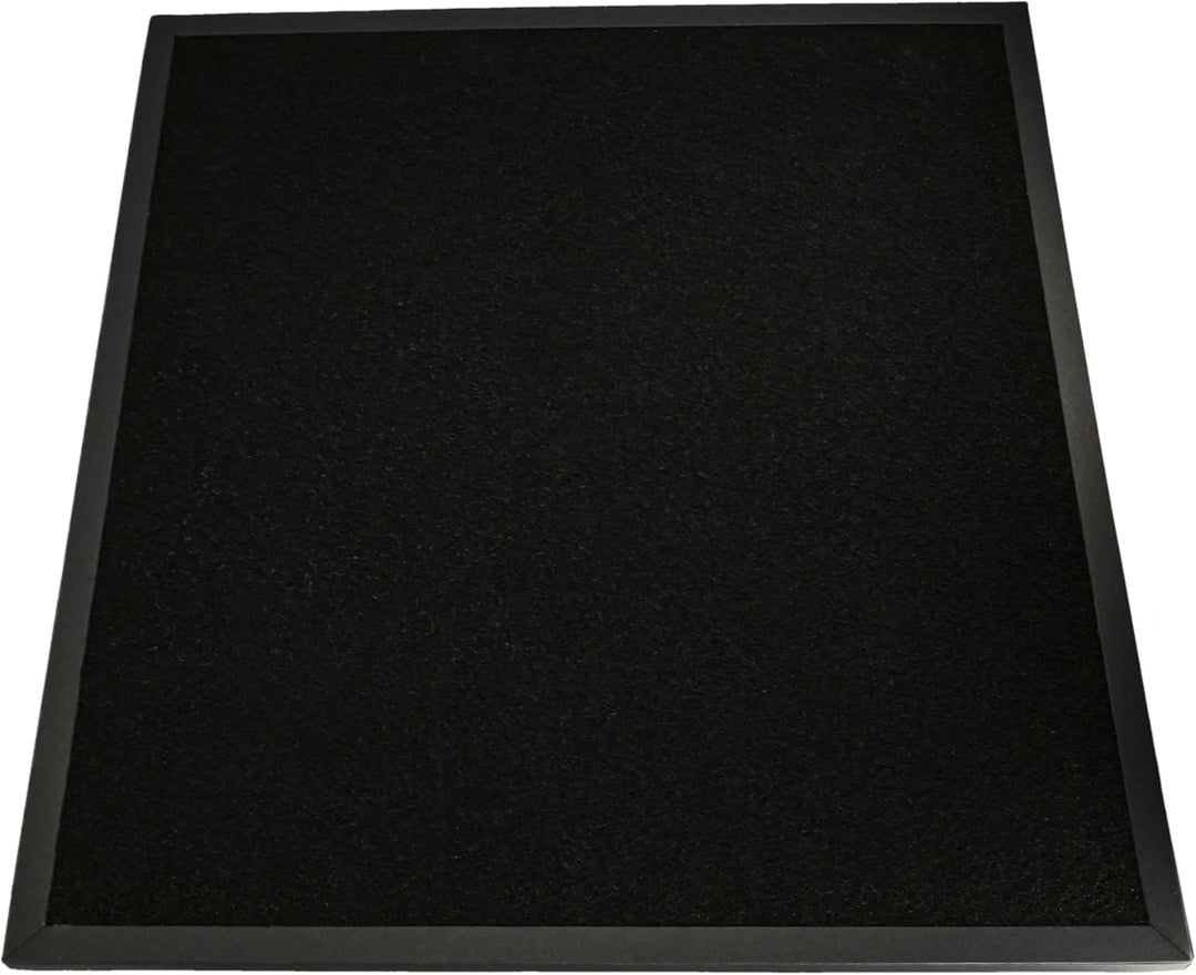 vhbw 2X Aktivkohlefilter kompatibel mit Lux Aeroguard 4 S Luftreiniger - Luftfilter Schwarz