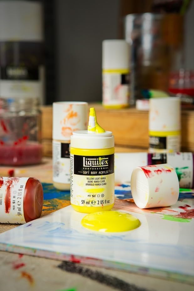 Liquitex 1923890 Professional Acrylfarbe Soft Body - Künstlerfarbe in cremiger deckender Konsistenz,