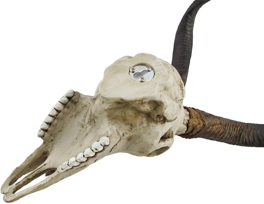 Things2Die4 african kudu antelope totenkopf wandsticker zum aufh?ngen cool twisted hörner Knochenfar