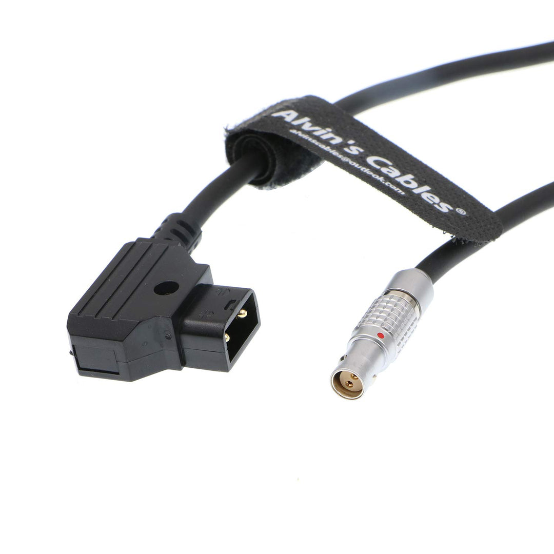 Alvin's Cables 2 Pin Buchse auf D-Tap Stromkabel für Red Komodo Kamera 50CM 50CM gerade 2-polig, 50C