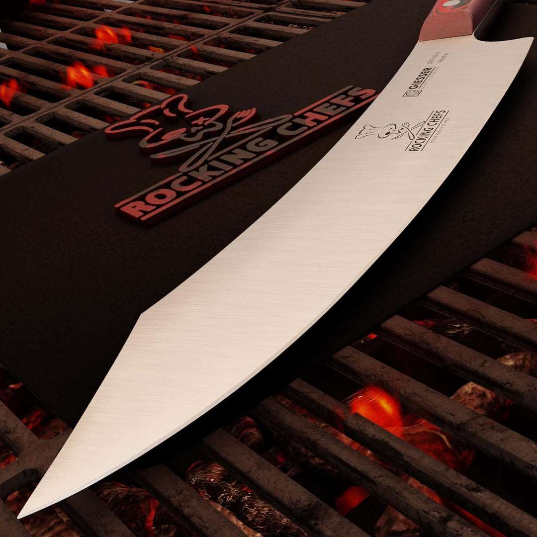 Giesser seit 1776 - Made in Germany - Kochmesser 30 cm Rocking Chefs, PremiumCut Barbecue No 1, Küch