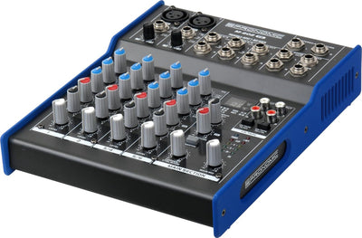 Pronomic M-602FX Live/Studio Mischpult mit digitalem 24bit Multieffektprozessor (2 Mono-Kanäle XLR/K