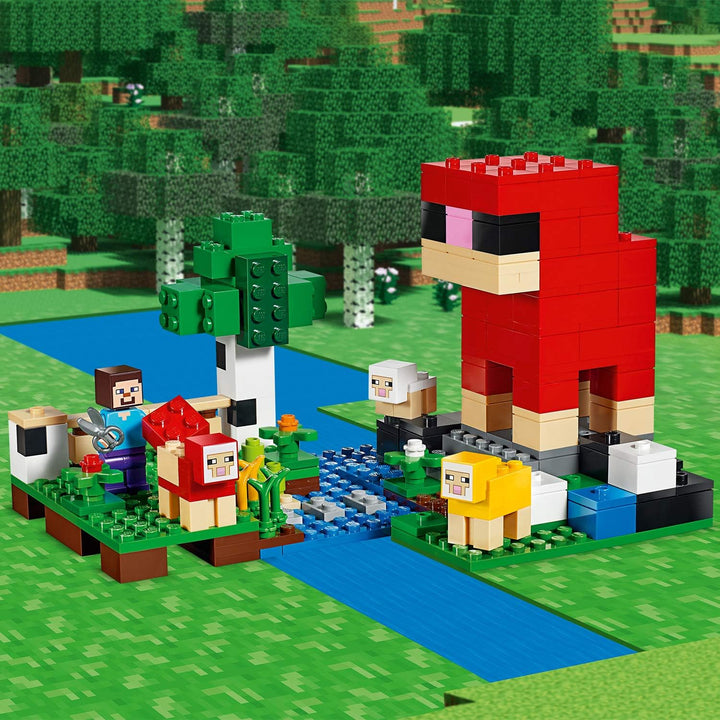LEGO Minecraft The Wool Farm 21153 Building Kit, New 2019 (260 Pieces)