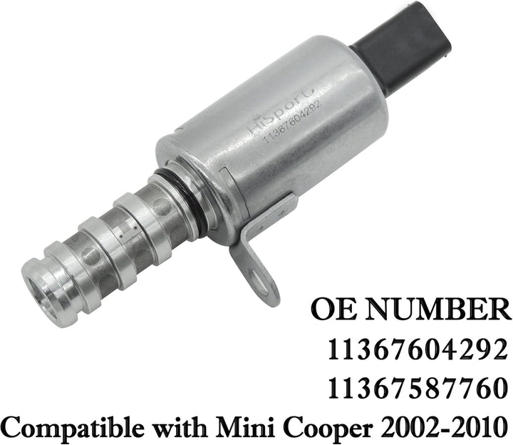 HISports Motor Nockenwellensteuerung Ölregelventil Solenoid VVT Kompatibel mit Mini Cooper 2002-2010