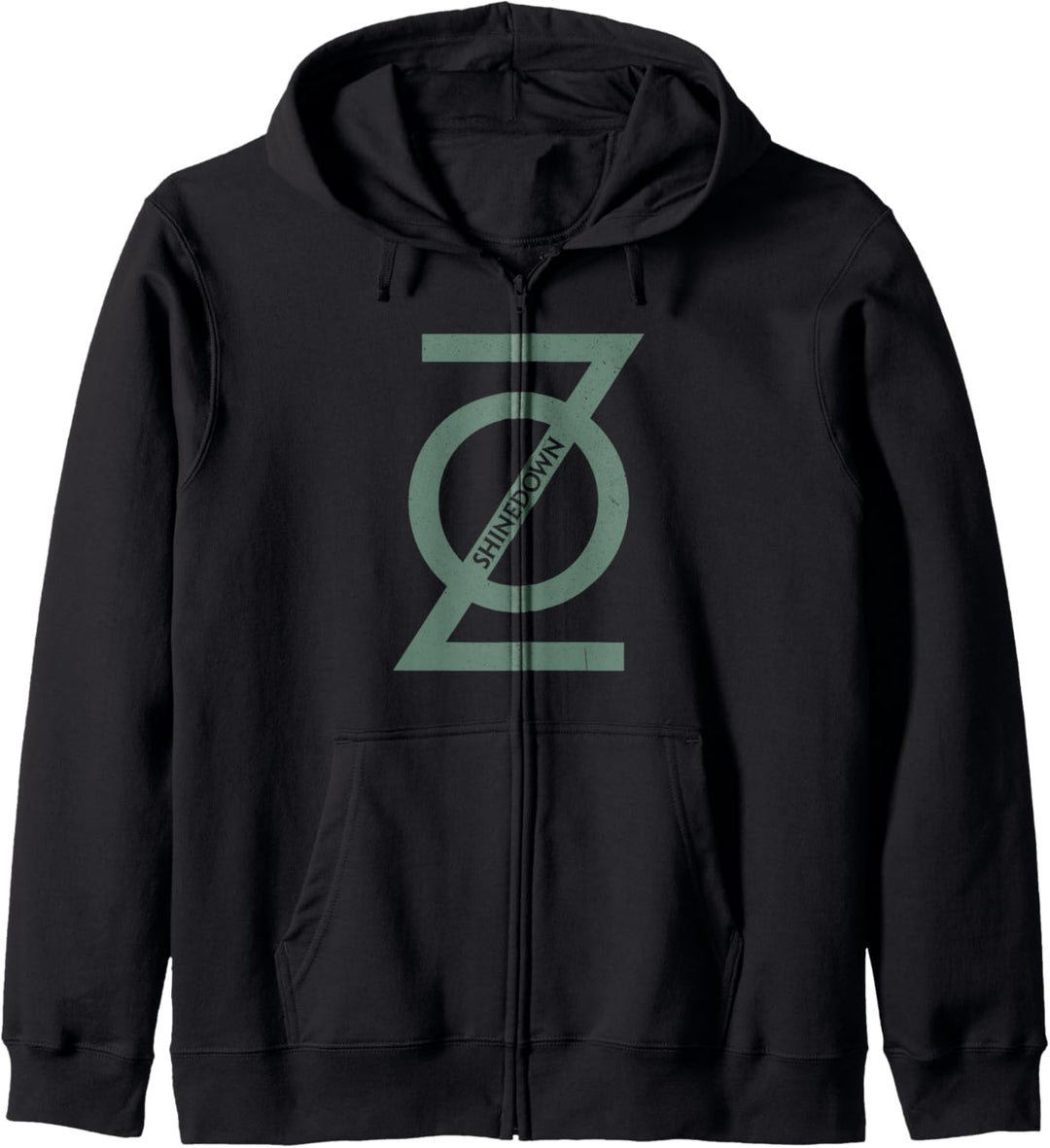 Shinedown Planet Zero Schwarz Kapuzenjacke