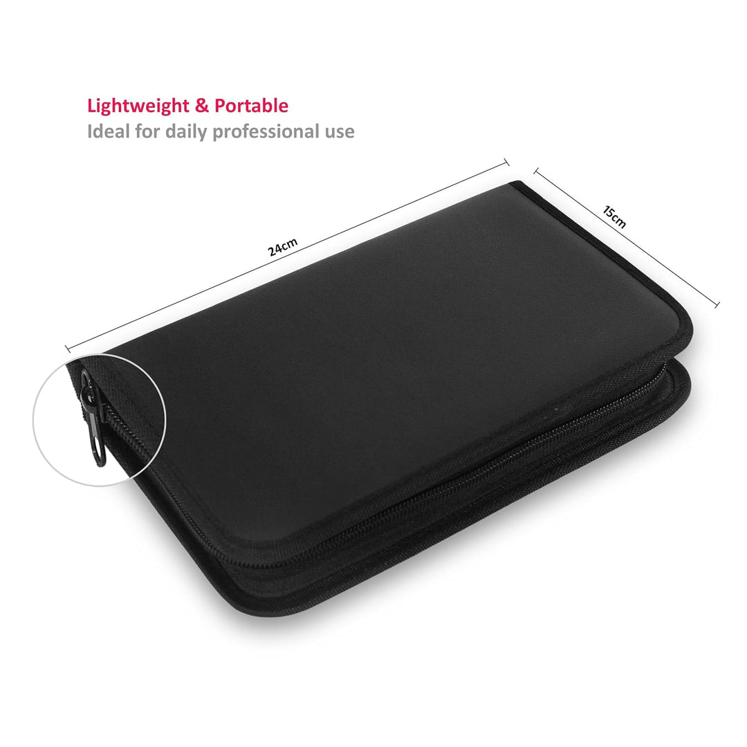 Fusspflege Etui - Podologie Aufbewahrungs Tasche Leer-Maniküre&Pediküre Kosmetik Instrumente Tasche