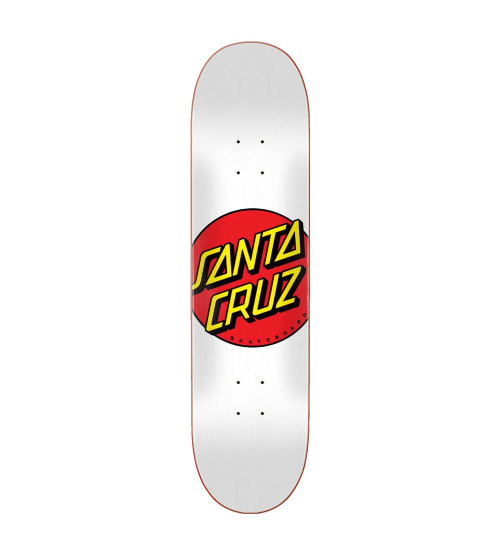 SANTA CRUZ Classic Dot Skateboard Deck Mehrfarbig 8 inch, Mehrfarbig 8 inch