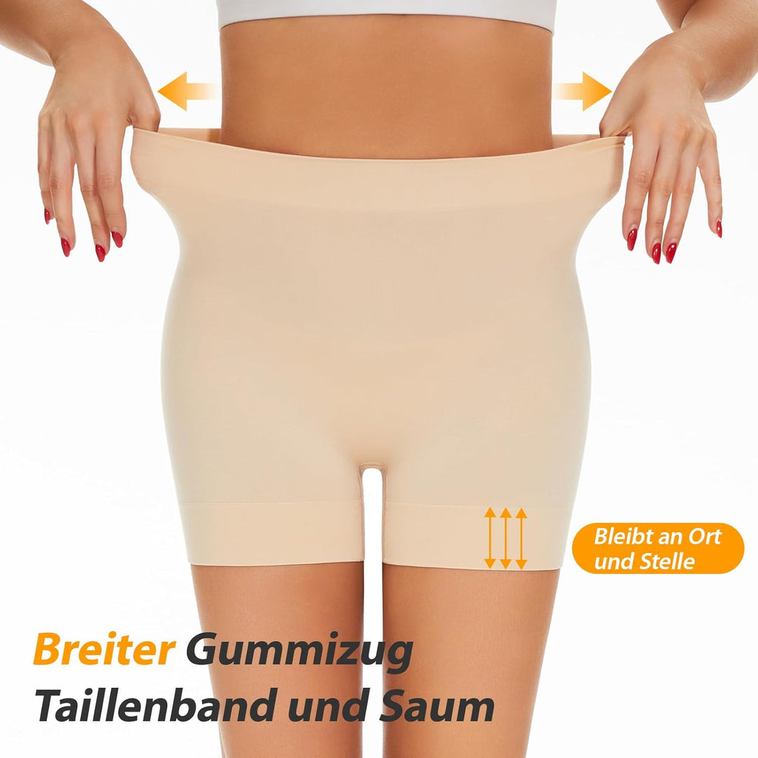 SIMIYA Radlerhose Damen Kurze Shorts Unter Kleid Rock Anti Scheuern Hotpants Kurze Leggings Damen Bo