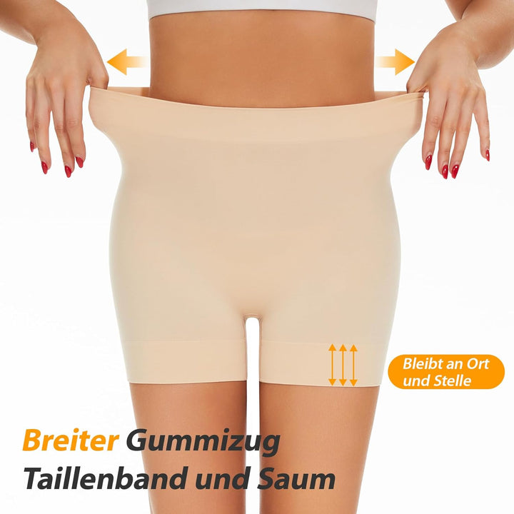 SIMIYA Radlerhose Damen Kurze Shorts Unter Kleid Rock Anti Scheuern Hotpants Kurze Leggings Damen Bo