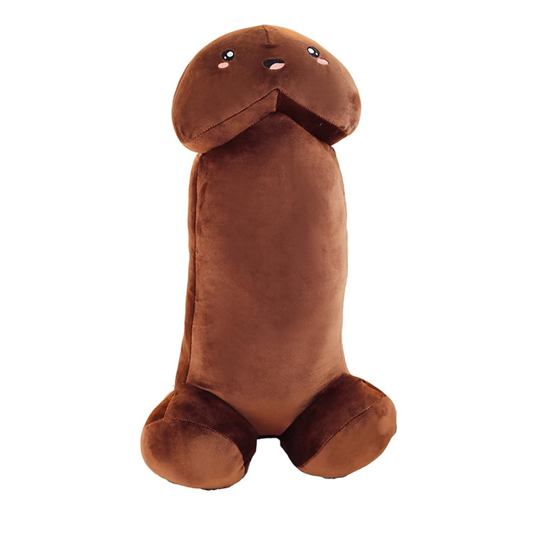 Lustiges Dekokissen, Valentinstag, Geburtstag, Heimdekoration, Braun (50 cm), 50 Cm