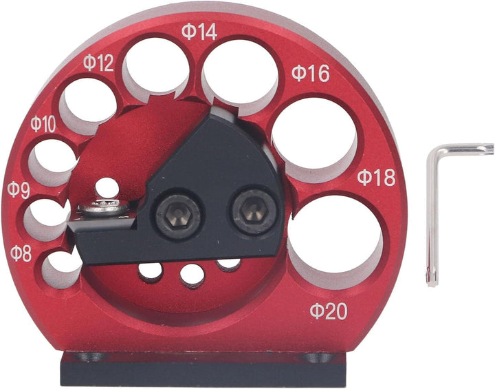 8 Bis 20 Mm Dübelmacher, Rundstab, Hilfswerkzeug, Dübelschneideplatte für Alle Weich- und Harthölzer