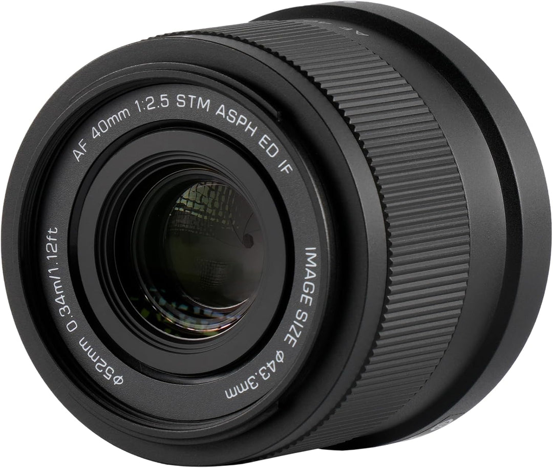 VILTROX 40mm f/2,5 F2,5 Z Objektiv Vollbild Weitwinkel Autofokus Objektiv Kompatibel mit Nikon Z-Mou