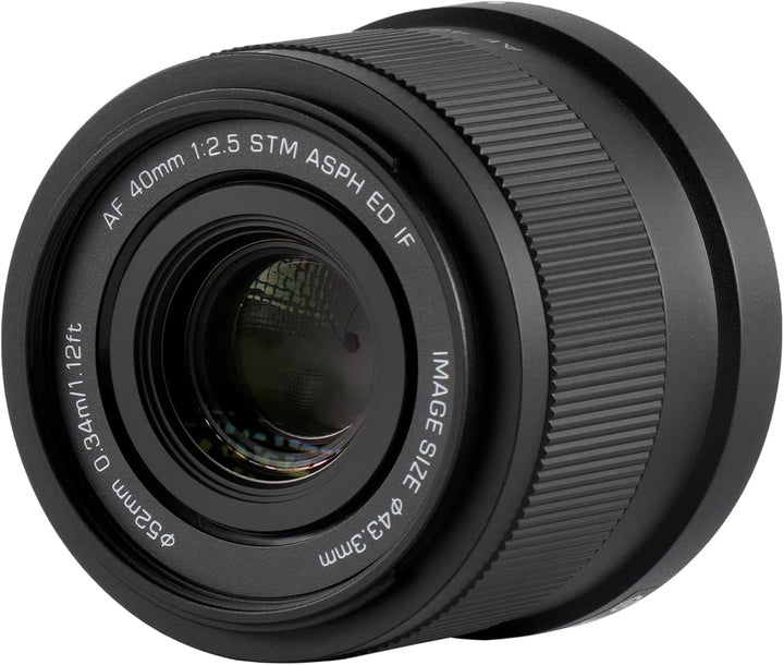 VILTROX 40mm f/2,5 F2,5 Z Objektiv Vollbild Weitwinkel Autofokus Objektiv Kompatibel mit Nikon Z-Mou