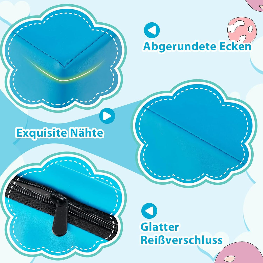 COSTWAY 6 STK. Schaumstoffbausteine, Riesenbausteine zum Toben und Klettern, Softbausteine aus Schau