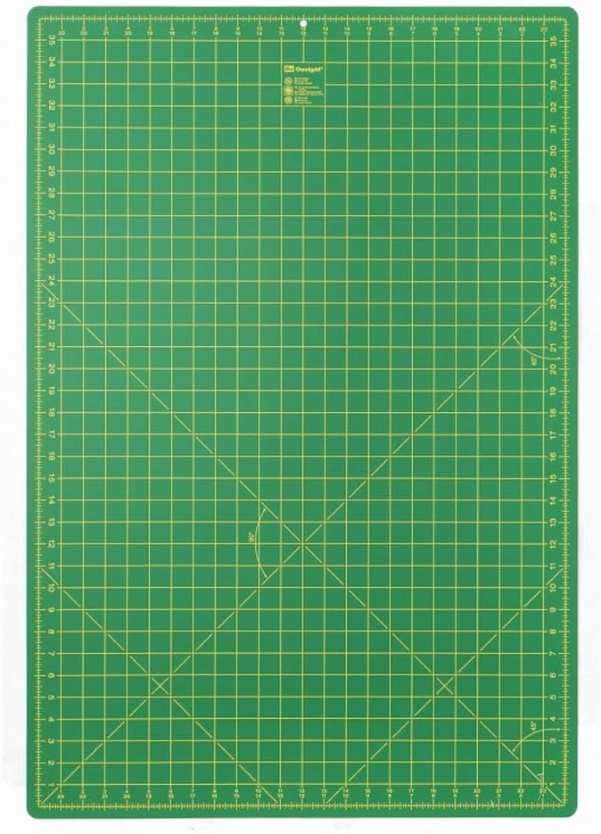 Prym 611382 Schneideunterlage cm/inch-Einteilung, 90x60cm Single, Single