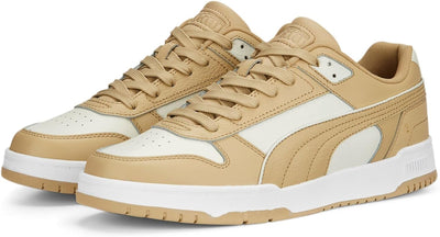 PUMA Unisex CALI WN'S Low-Top Trainer 37.5 EU Vapor Gray Toasted Almond Puma Gold, 37.5 EU Vapor Gra