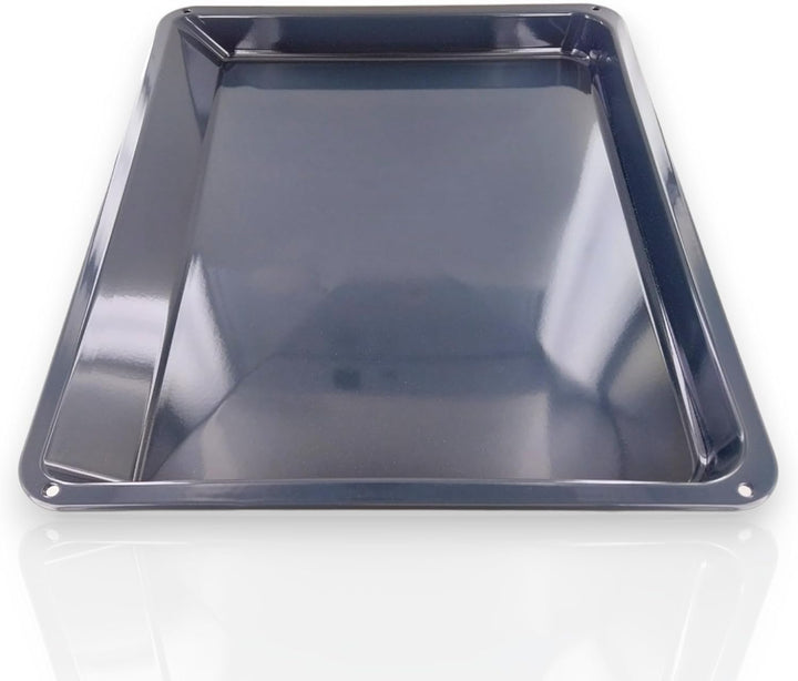 DEKAROX emailliertes Backblech 466x385x38mm hoch für AEG Electrolux Juno Zanussi 14002469802/3 14002
