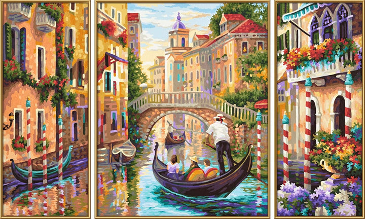 Schipper 609260736 Malen nach Zahlen - Venedig, die Stadt in der Lagune - Bilder malen für Erwachsen