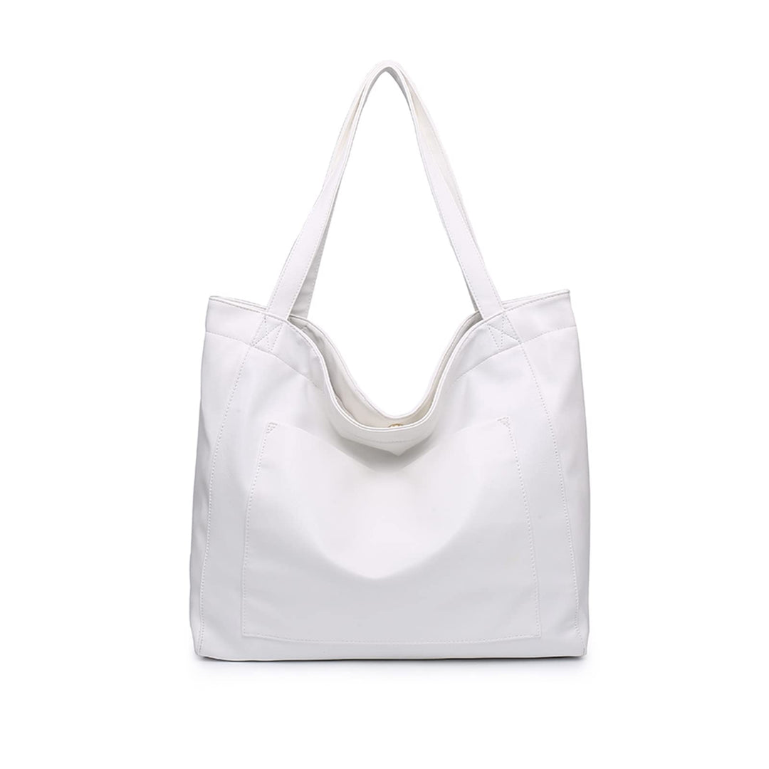 NICOLE &amp; DORIS Handtasche Damen Gross Shopper Tasche Casual Schultertasche Weiche Leder Tragetasche