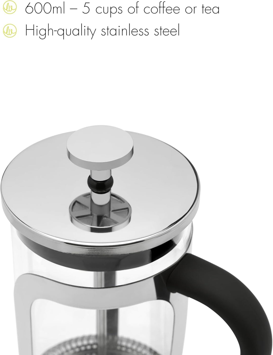 Leopold Vienna - French Press 600ml (5 Tassen)