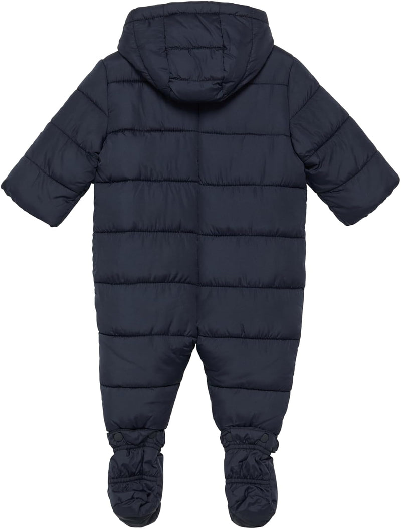 Schneeanzug mit abnehmbaren Füsschen und samtigem Fleecefutter 80 Navy, 80 Navy