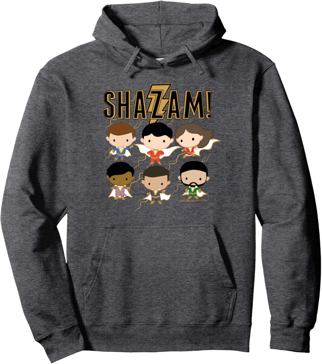Shazam! Movie Chibi Group Pullover Hoodie