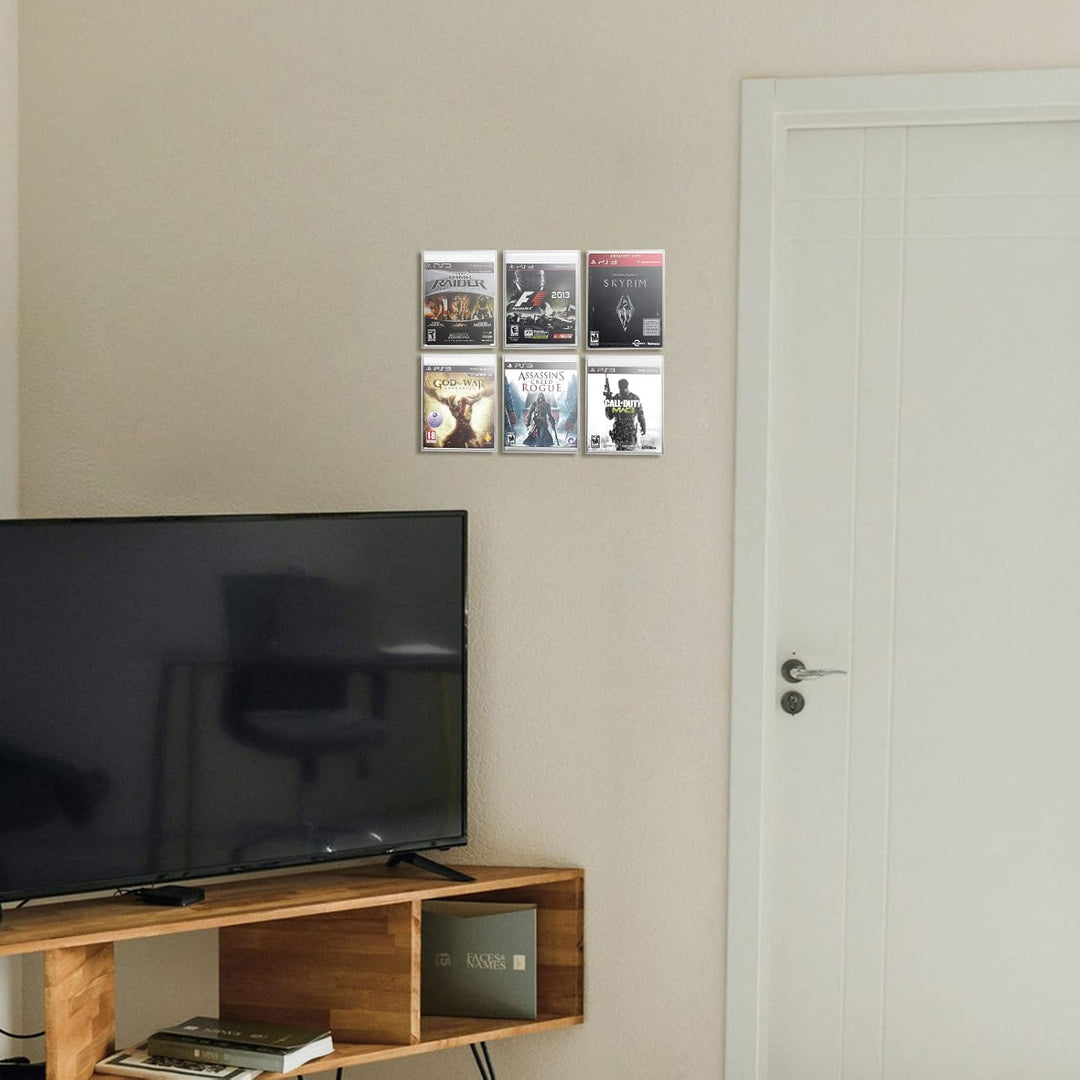 CaSZLUTION Transparente Acryl-Schutzhülle für Videospielbox für PS3, PS4, PS5 und Xbox One, 3 mm dic