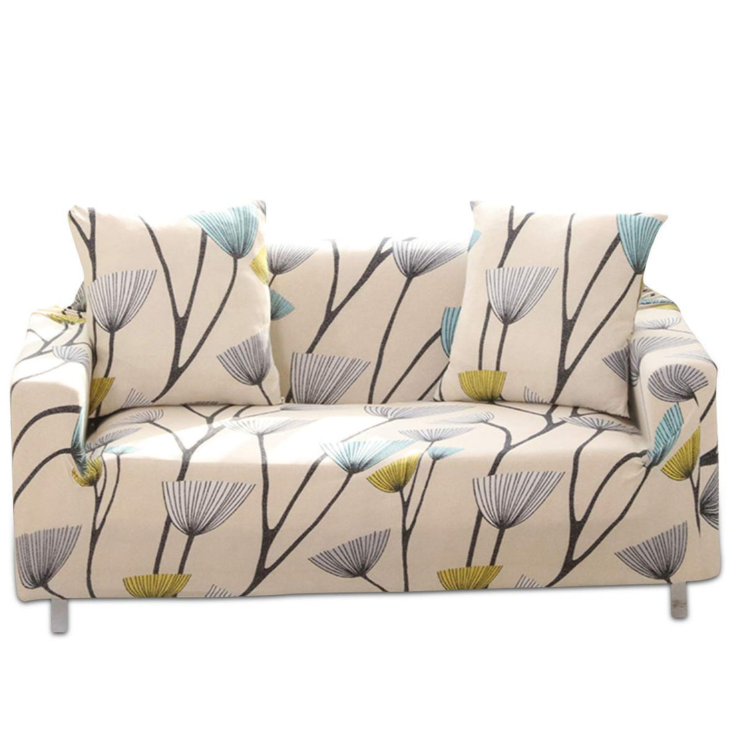PETCUTE Sofabezug Sofa Überwürfe elastische Stretch Sofa bezug Sofahusse 2 Sitzer couchbezug Stretch